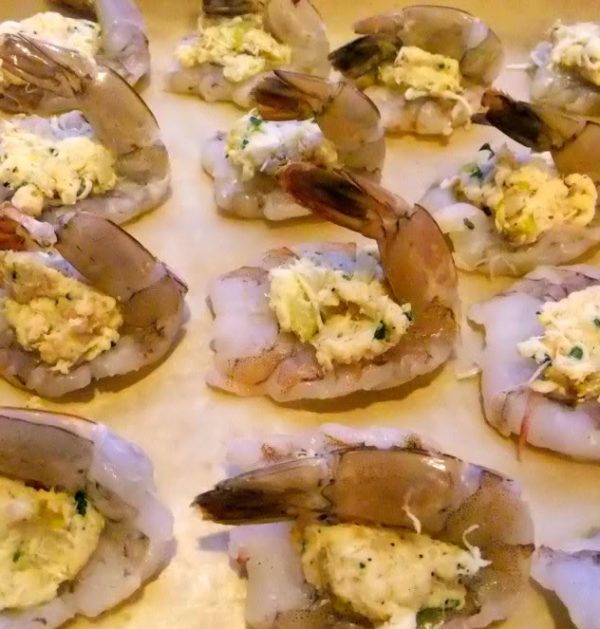 Baked Stuffed Shrimp Mamaia's Recipe